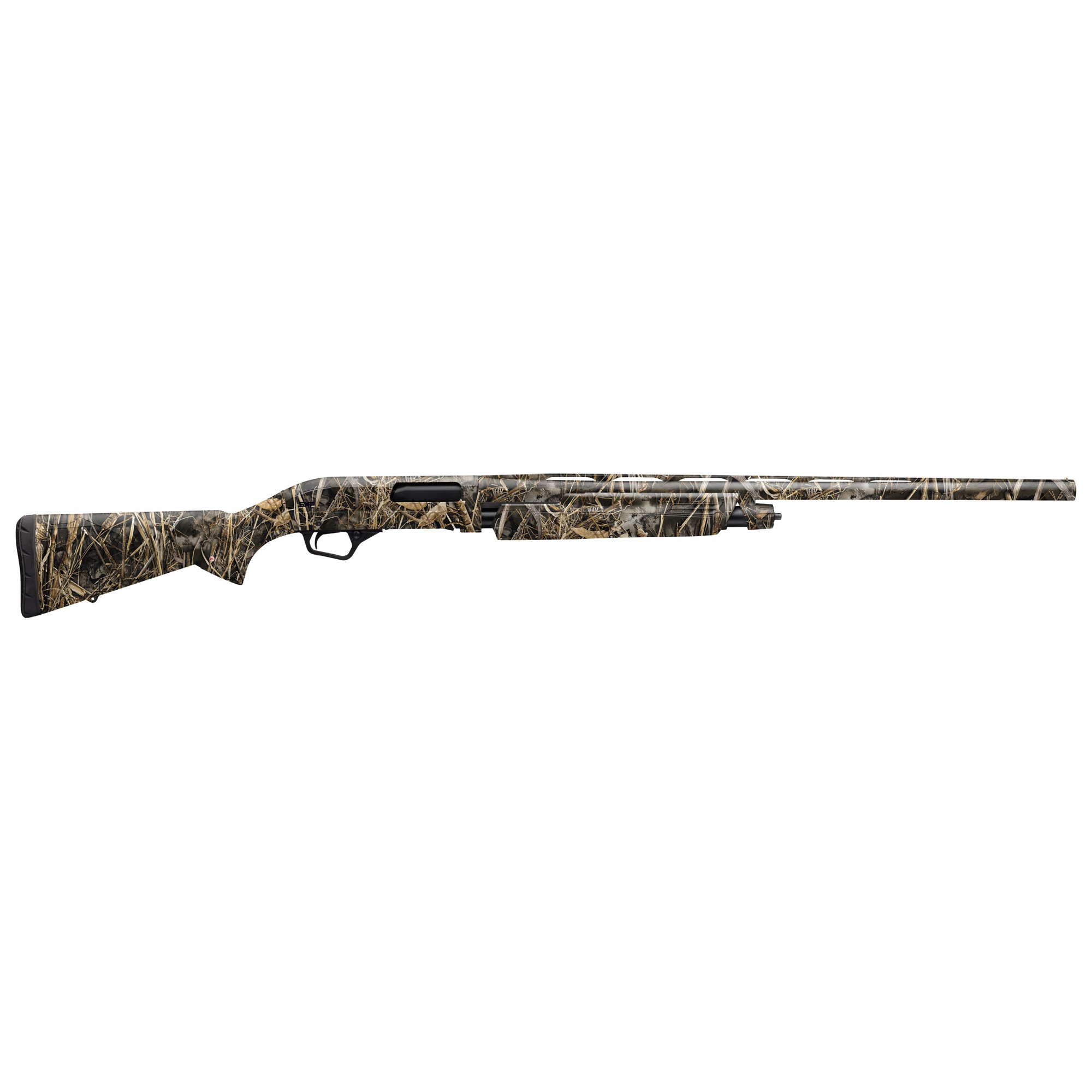 Winchester Repeating Arms 512431391 SXP Waterfowl Hunter 12 Gauge 3” Chamber 4+1 (2.75”) 28” Chamber, Realtree Max-7, TruGlo Fiber Optic Sight, Includes 3 Invector-Plus Chokes