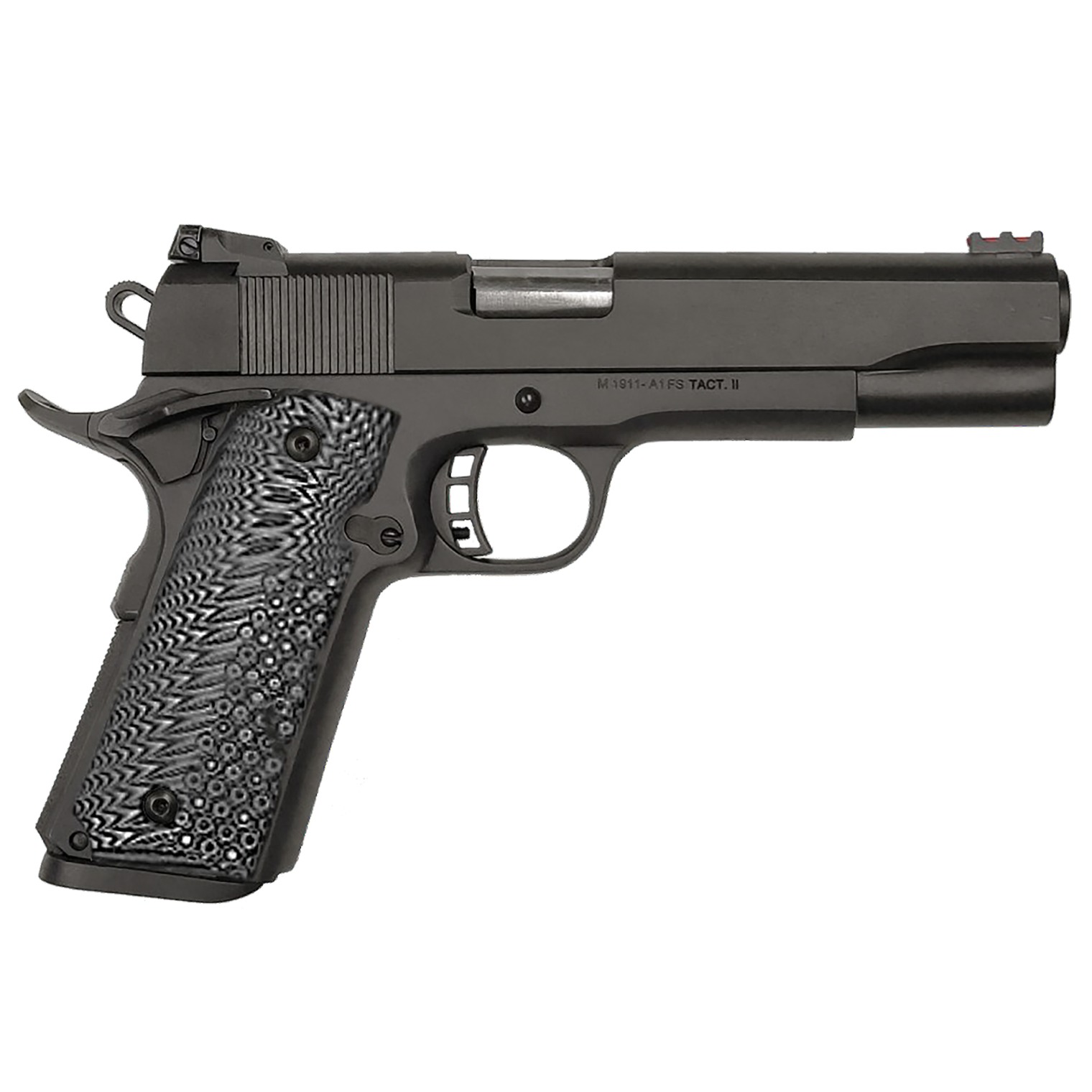 Taylors & Company 230057 Armscor 1911 A! Tac Ultra 10mm Auto 8+1 5” Black Parkerized Steel Serrated Slide, Black Parkerized Steel Frame w/Beavertail, Gray G10, Right Hand