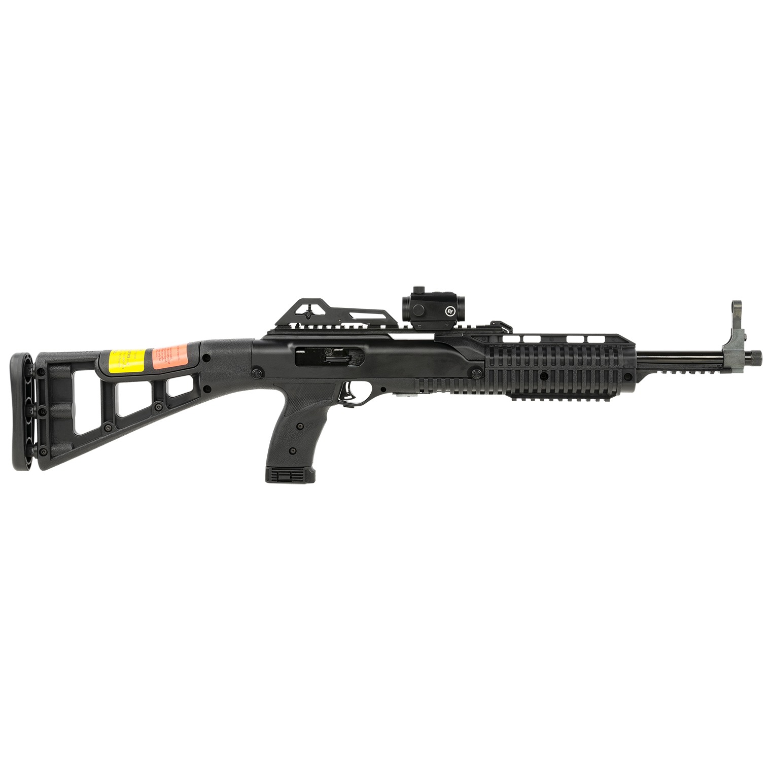 Hi-Point 4595TSRDCT 4595TS Carbine 45 ACP 9+1 17.50” Black Threaded Barrel, Black receiver w/Picatinny Rail, Picatinny Rail Forend, Skeletonized Black Synthetic Stock, Black Polymer Grip, Right Hand