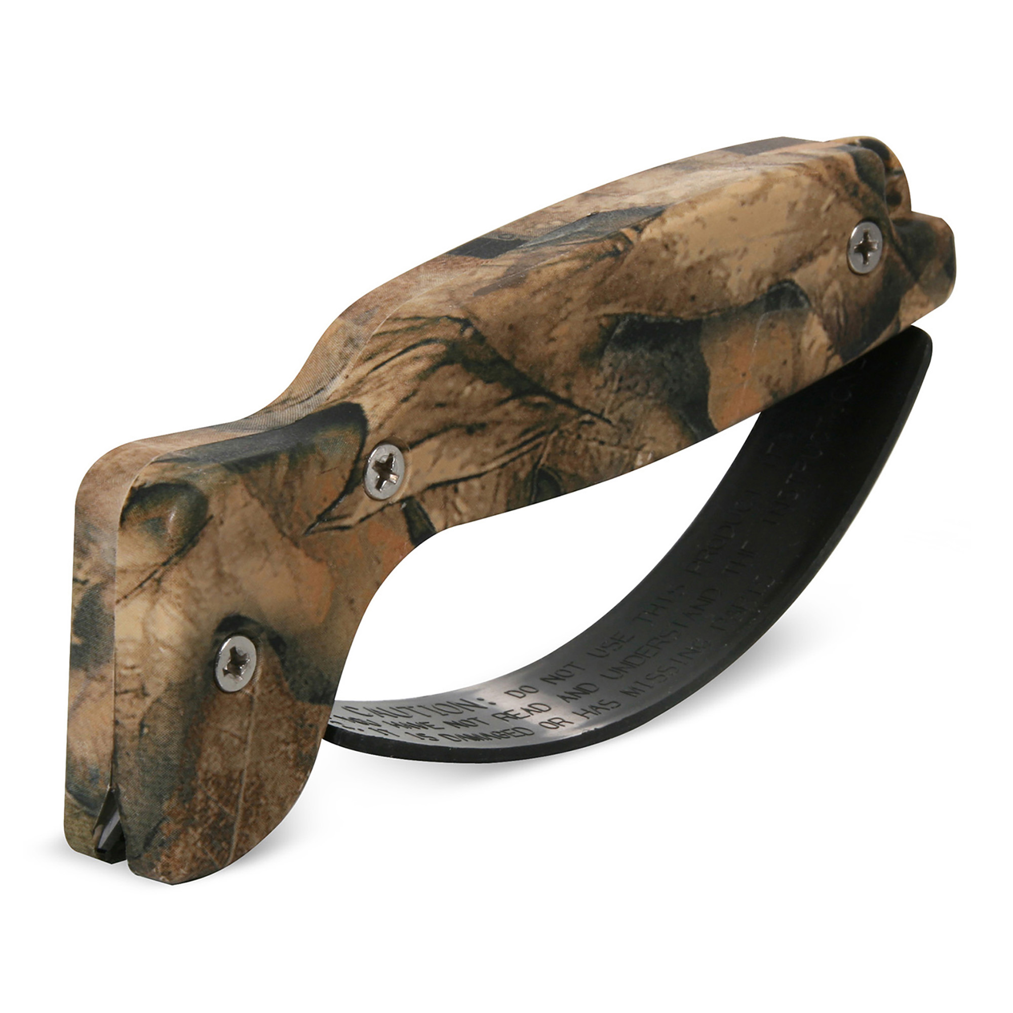 AccuSharp 005C Sharpener Hand Held Hard Diamond Sharpener Ergonomic Camo Handle