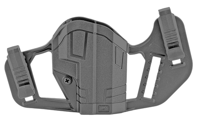 Uncle Mike’s 79069 Apparition IWB/OWB Belt Clip Mount Fits Sig P365/P365XL Black Polymer Ambidextrous