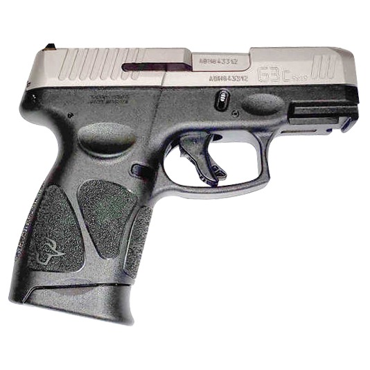 Taurus 1G3C9392X10 G3C Compact Frame 9mm Luger 10+1 3.26” Matte Stainless Steel Barrel, Matte Serrated Stainless Steel Slide, Black Polymer Frame w/Picatinny Rail, Black Polymer Grip, Right Hand