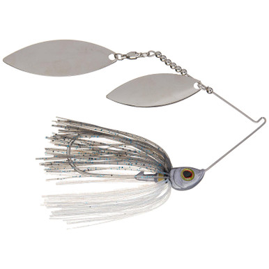 Greenfish High Class Blade Spinnerbait Double Willow Smoke Shad 1/2