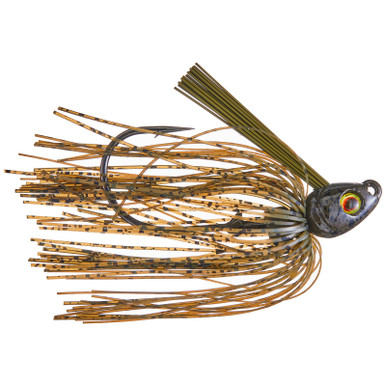 Greenfish Tackle Swim Jig Green Pumpkin 1/2