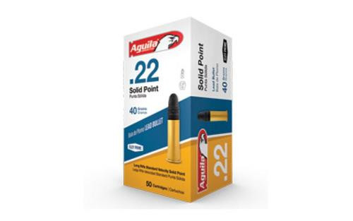 Aguila Standard 22 LR, 40gr, Soft Point, 50rd Box