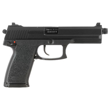 HK USP Tactical V1 .45ACP 5" Threaded Barrel 3-Dot Sights Decocker Black 12rd