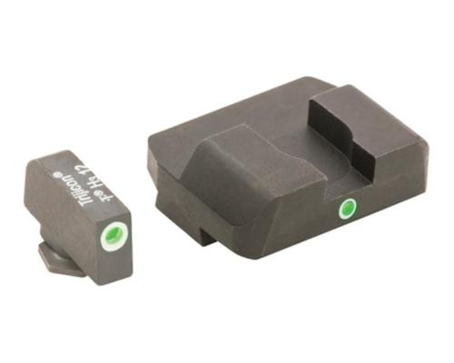 AmeriGlo Glock I-Dot Night Sights Green Front & Rear For Glock 17,19,22,23,24,26,27,34,35,37,38,39