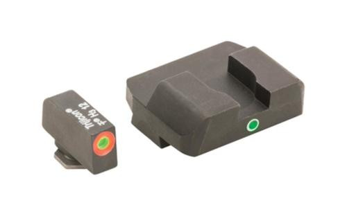 AmeriGlo Pro I-Dot 2 Dot Tritium Night Sights Front and Rear, Green