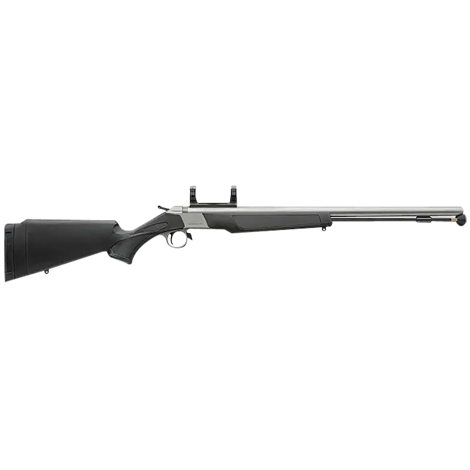 CVA PR9118SM Wolf V2 50 Cal 209 Primer 24” Matte Stainless Steel Barrel, Stainless Steel Receiver w/DuraSight Rail, Fixed TrueTimber Strata Synthetic Stock