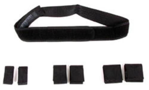 Blackhawk Belt Keeper 2.25" Black Nylon Snap Mount
