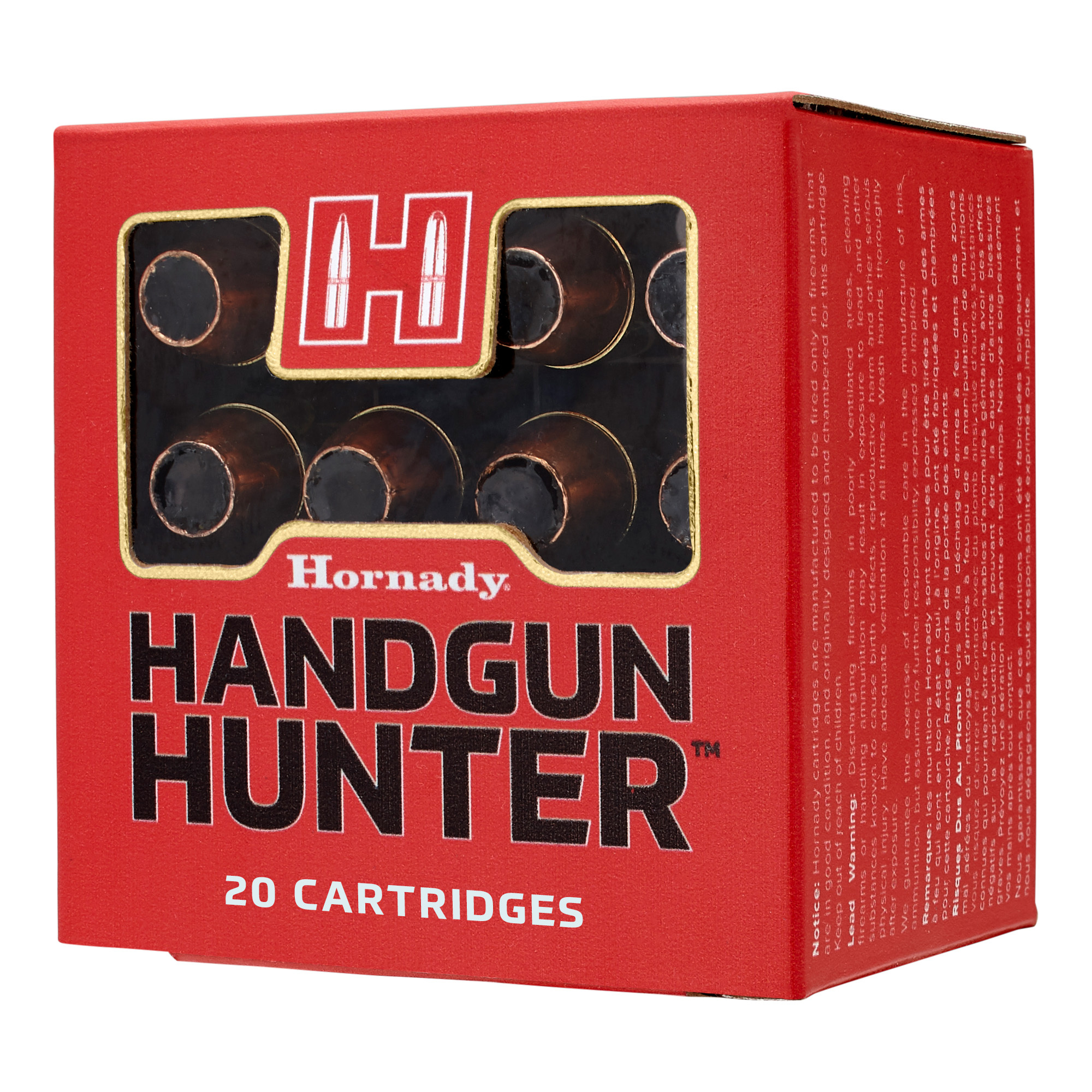 Hornady 91361 Handgun Hunter 40S&W 135gr Hornady MonoFlex 20 Per Box/10 Case