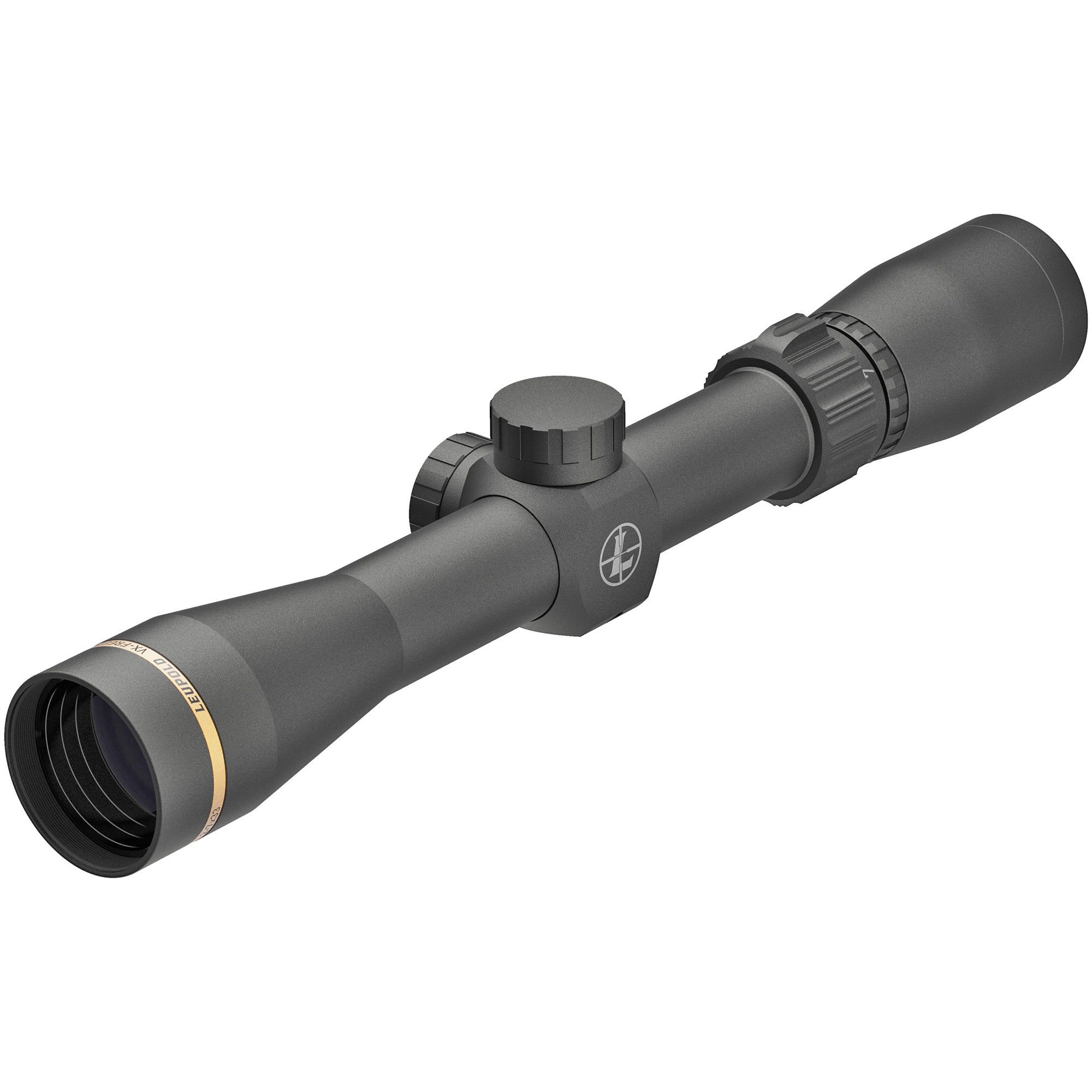 Leupold 180592 VX-Freedom Matte Black 2-7x 33mm 1” Tube Hunt-Plex Reticle