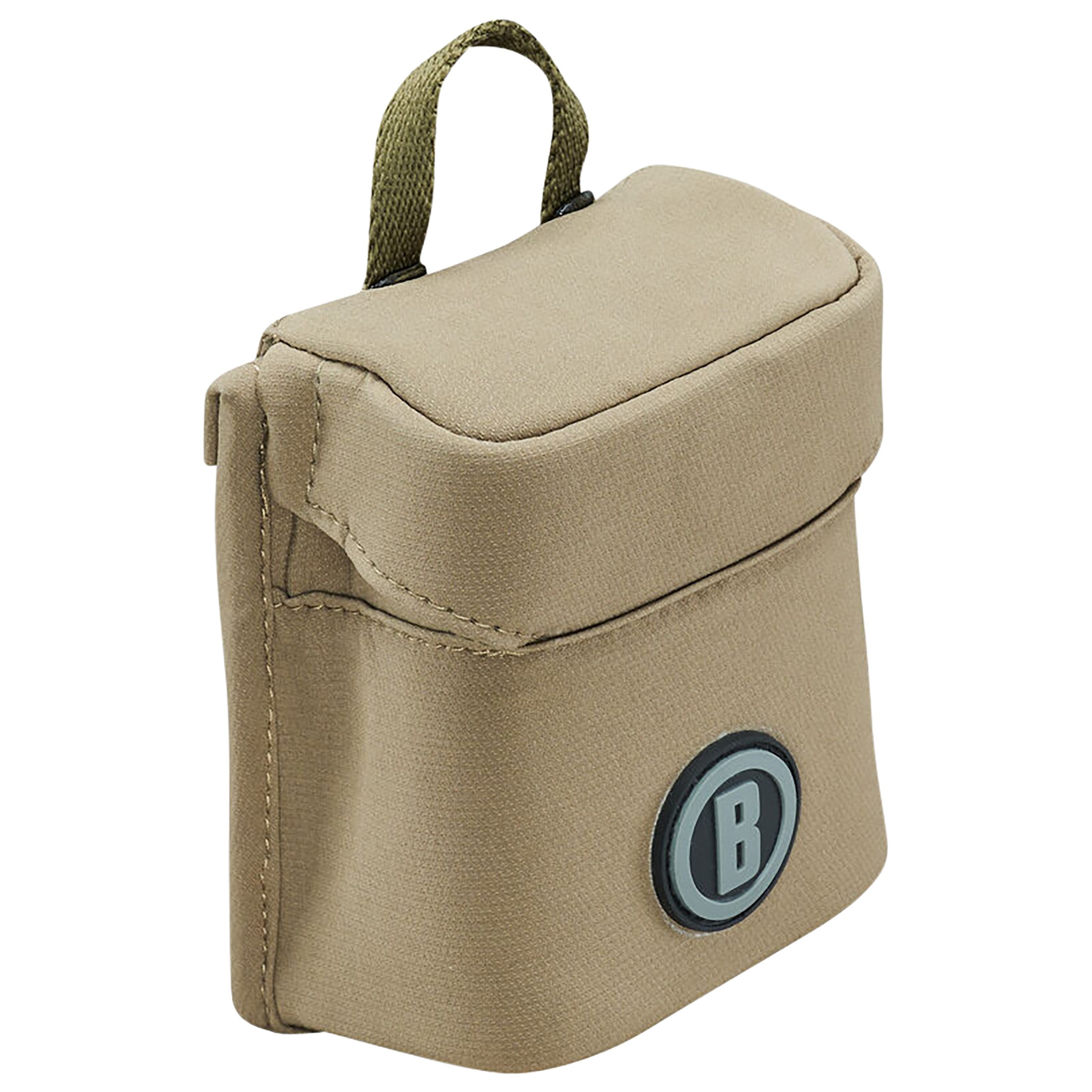 Bushnell BABLRFPCT Vault Modular Optics Protection System Laser Range Finder Pouch Tan Quiet Exterior with Lens Cleaning Interior, Modular Mounting System, Includes Coiled Tether