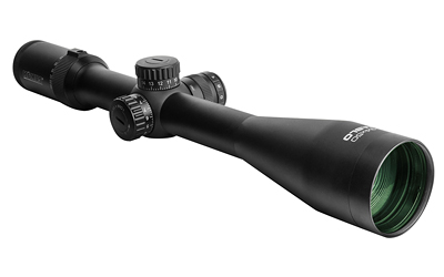 Konus 7173 Diablo Matte Black 6-24x 50mm 30mm Tube Dual Illuminated Blue/Red Engraved Modfified 1/2 Mil-Dot Reticle