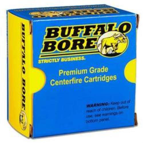 Buffalo Bore Ammo Handgun 500 S&W Lead Flat Nose 440 gr, 20rd Box