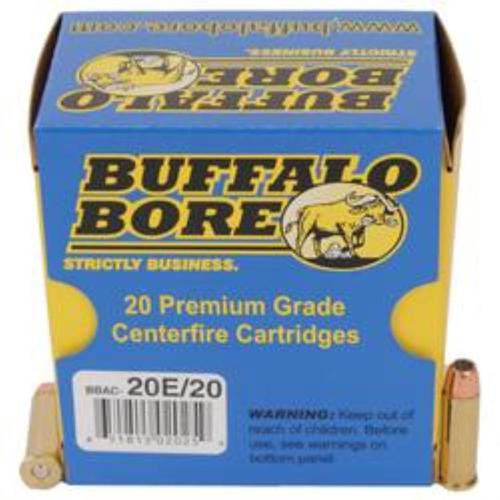 Buffalo Bore Short Barrel Low Flash, .38 Special, 125 Gr, JHP, 20rd Box