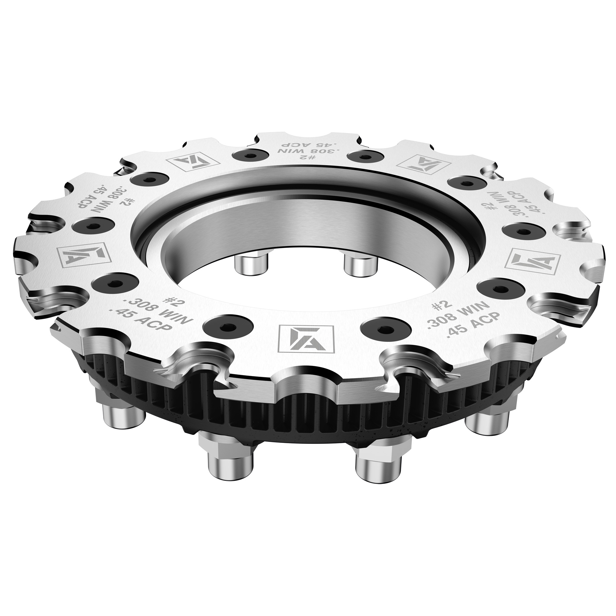 Frankford Arsenal 1135902 Progressive Shell Plate Size #2 Compatible With FX-10 Progressive Reloading Press Steel