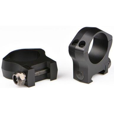 Warne 30mm Mountain Tech Picatinny-Style (STANAG) Rings Matte Low