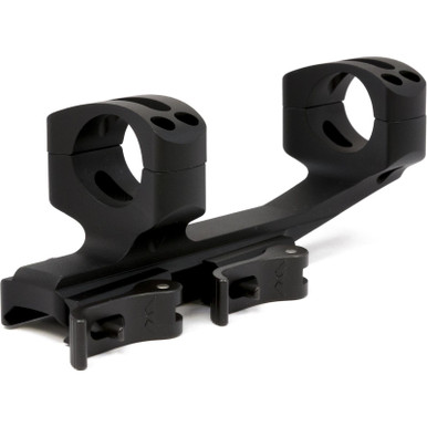 Warne QD 1 Piece 34mm Rings QD XSKEL Cantilever Mount Matte