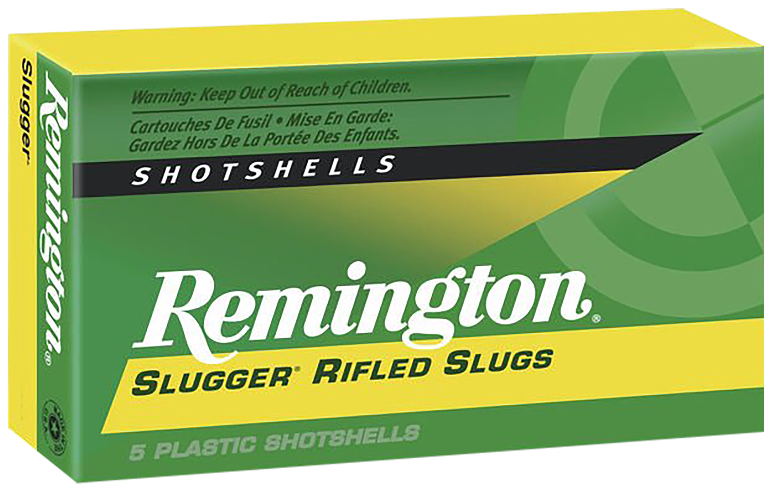 Remington Ammunition Slugger 12 Gauge 2.75" 1 oz Rifled Slug 5 Per Box - Box or Case