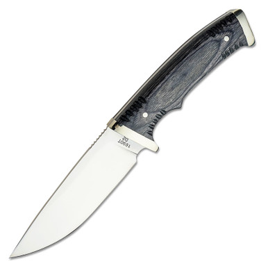 Herritage Old Timer Fixed Nickle Silver 5" W Leather Sheath