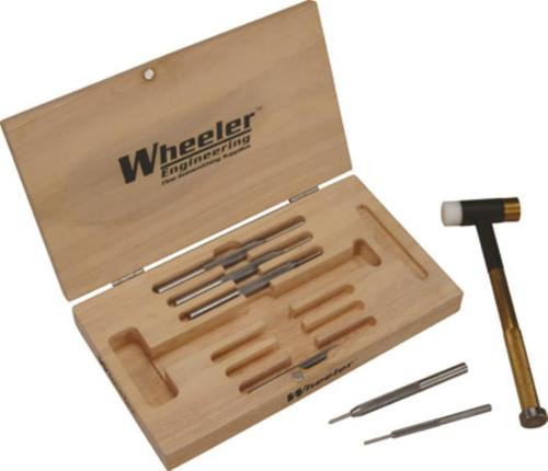 Wheeler 951-900 Hammer and Punch 15 Pc Set Reloading Kit Universal All Calibers