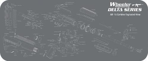 Wheeler AR-15 Maintenance Mat Delta Series