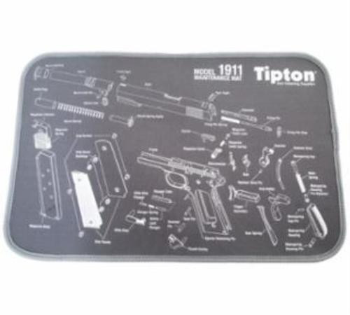 Tipton Maintenance Mat 1911 Exploded View print Bench Mat 10" x 12"