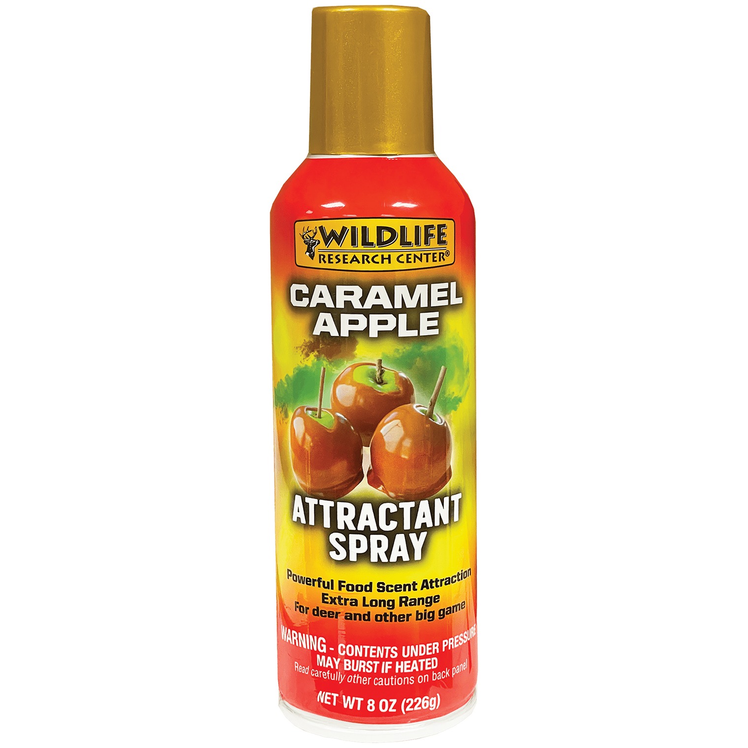 Wildlife Research 736 Food Scent Attractant Spray Caramel Apple Scent 8 oz Aerosol