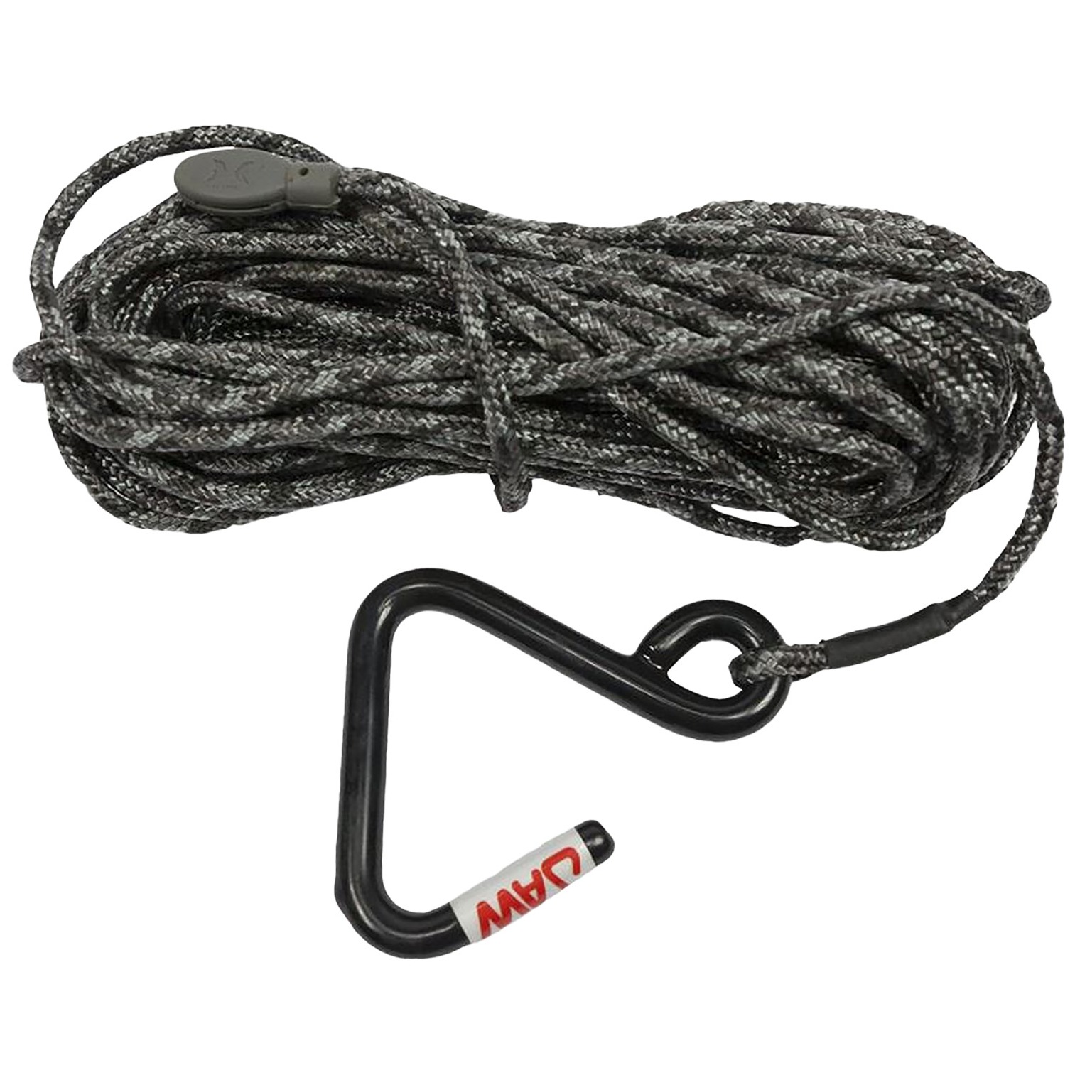 Hawk HWKHA3032 Jaw Hook Hoist Rope Black 35’ Long