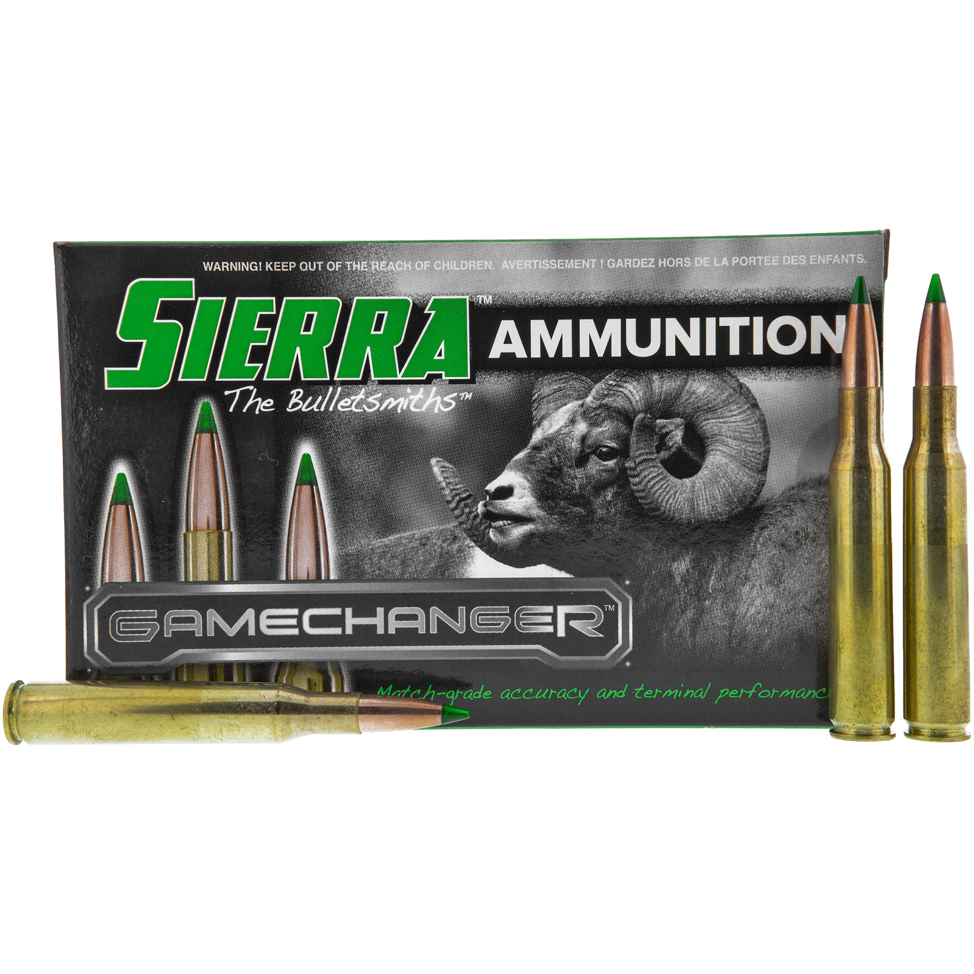 Sierra A444003 GameChanger 270Win 140gr Sierra Tipped GameKing 20 Per Box/10 Case