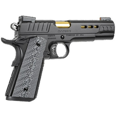 Kimber Rapide 10mm ACP, 5" Barrel, Black WavZ G10 Grips, KimPro II Slide/Frame, 8rd