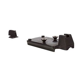 Trijicon 600757 Bright & Tough Night Sights Green/Tritium Black Outline Front Sight-Green Tritium Black Outline Rear Sight RMR/SRO 1911/2011