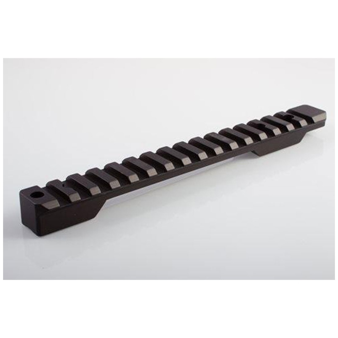 Weatherby J010002 Picatinny Rail Peak 44 Black Aluminum Weatherby Mark V Picatinny Rail/Weaver Mount Standard 6-Lug Action