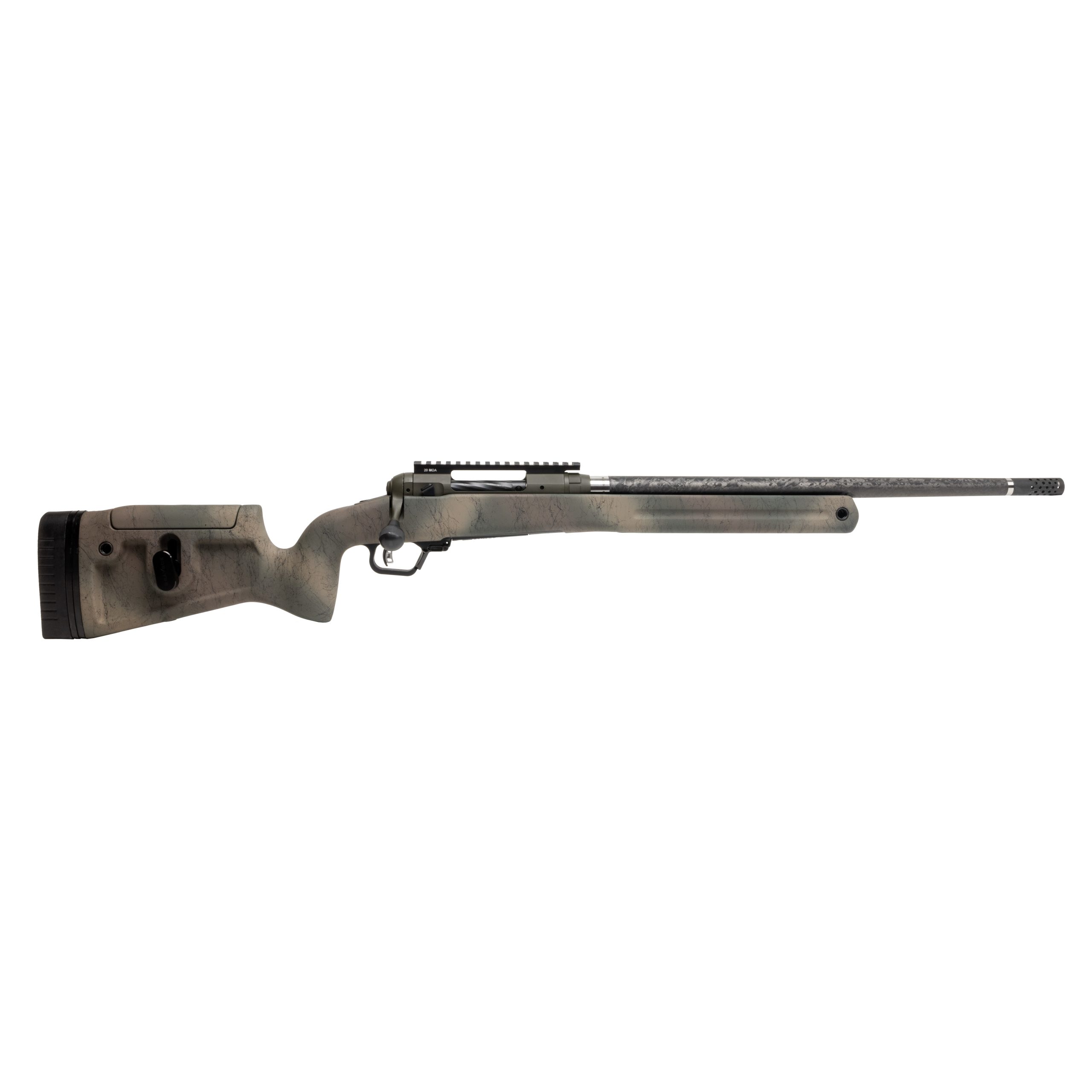 Savage Arms 58161 110 Pro Pursuit 270 Win 3+1 20” Olive Dark Green Cerakote Earth-Tone Camo/Black Web Right Hand