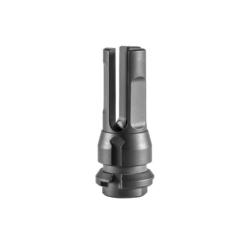 Dead Air DA307 KeyMo Flash Hider Black Nitride 4140 HT Alloy Steel 9/16”x24 LH Threads 2.70” OAL 30 Cal