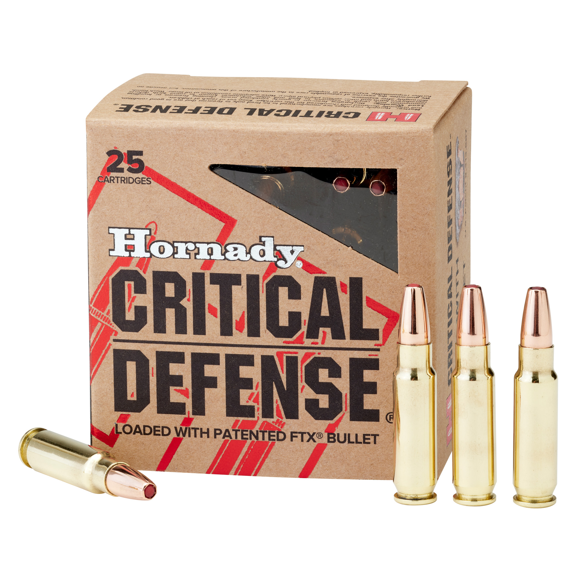 Hornady 90000 Critical Defense 5.7x28mm 40gr Flex Tip eXpanding 25 Per Box/10 Case