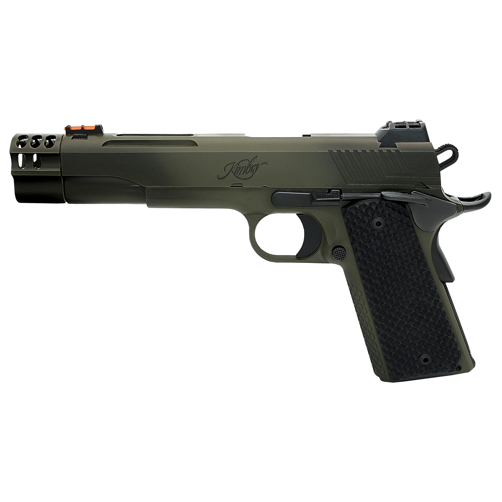 Kimber Mfg.,inc 3000468 Rampart 10mm 8+1 5” Cerakote Stainless Steel Slide G10 Grip