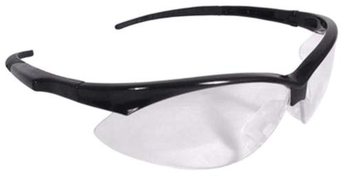 Radians Sporting Goods Outback Shooting Glasses Clear Lens, Black Frame