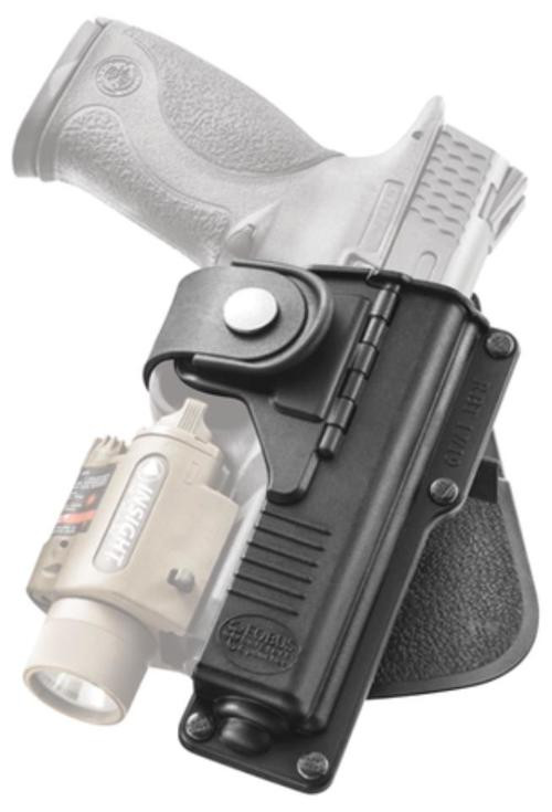 Fobus, Paddle Tactical Holster Fits Glock 19/23/32/45 With Light Or Laser, Right Hand