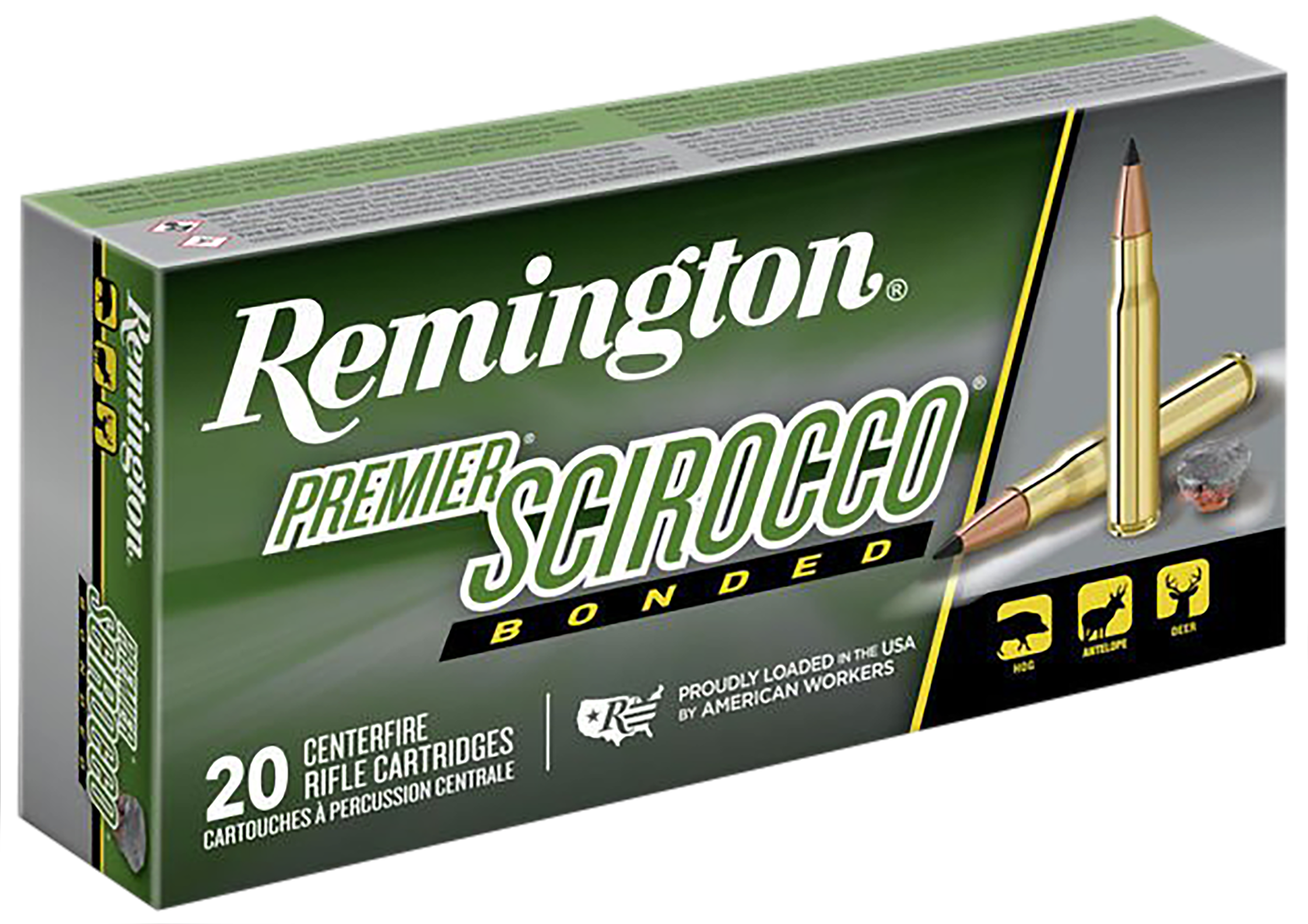Remington Ammunition Premier Scirocco Bonded 300 Win Mag 180gr Swift Scirocco Bonded - Box or Case