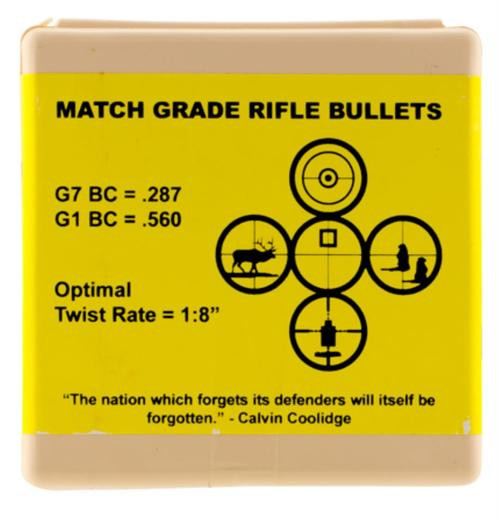 Berger Bullets AR Hybrid OTM Tactical, 6.5MM, 100 Count, 130 Grain, NOT AMMO THESE ARE RELOADING BULLETS