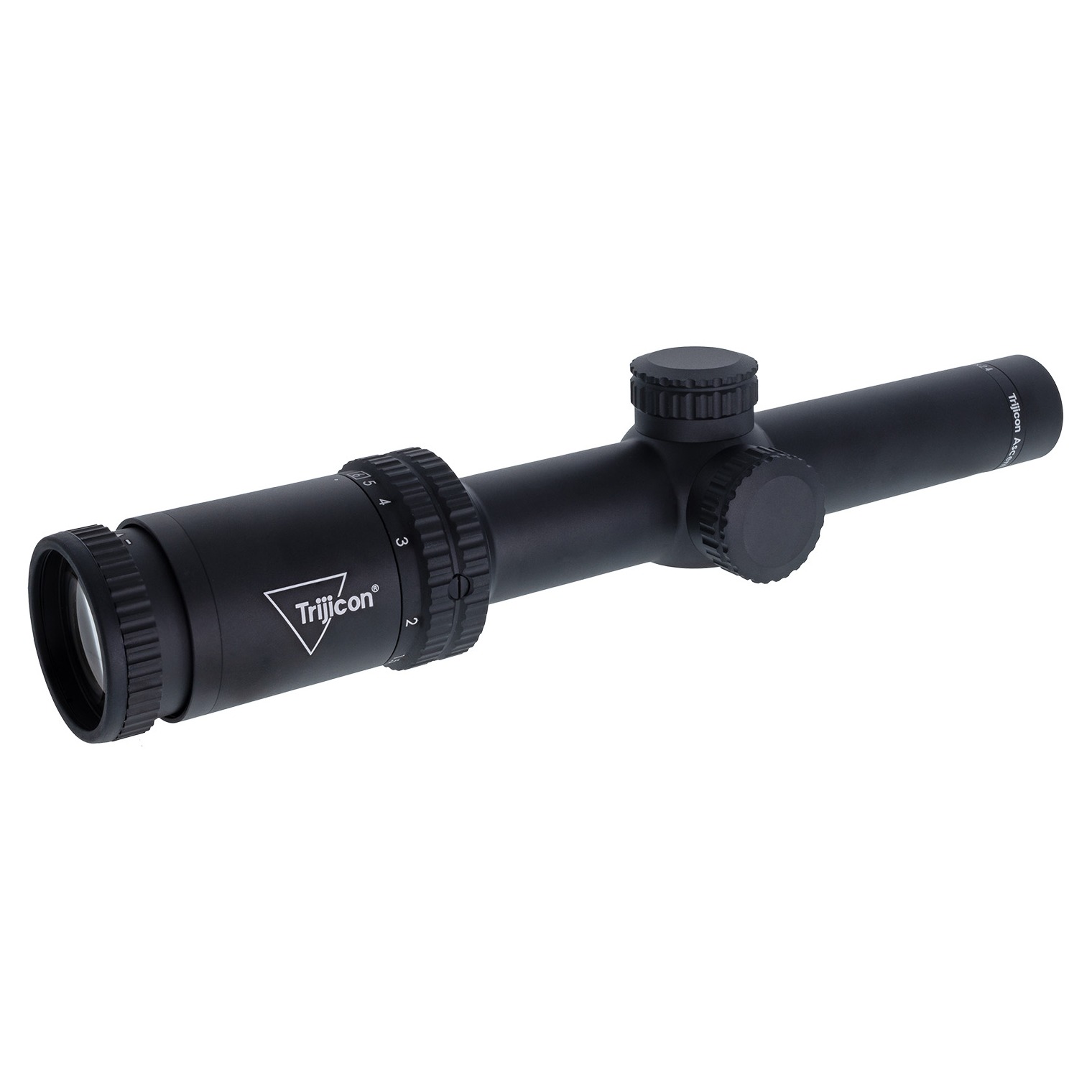Trijicon 2800003 Ascent Matte Black 1-6x24mm 30mm Tube BDC Target Holds Reticle