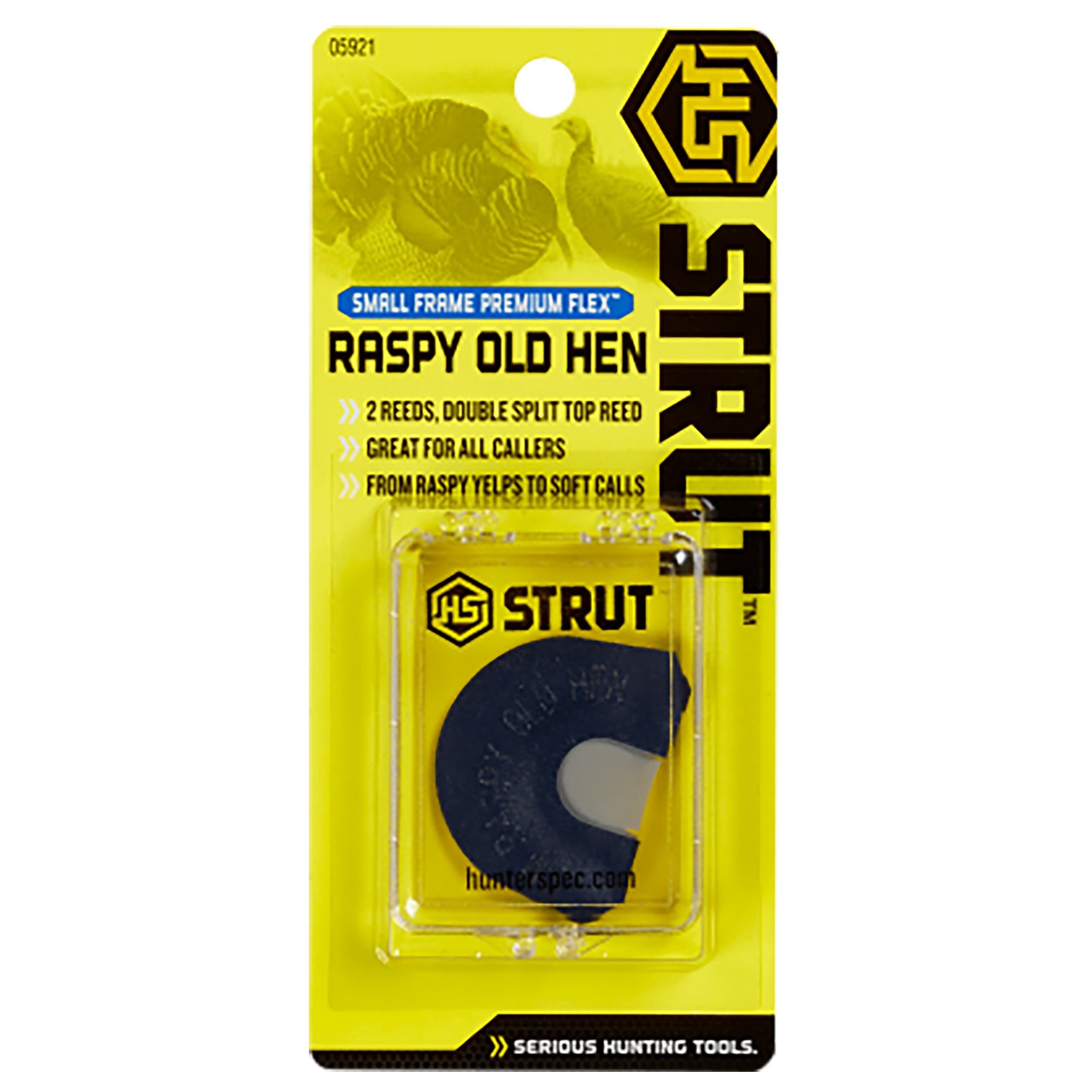 Hunters Specialties HSSTR05921 Raspy Old Hen Turkey Sounds