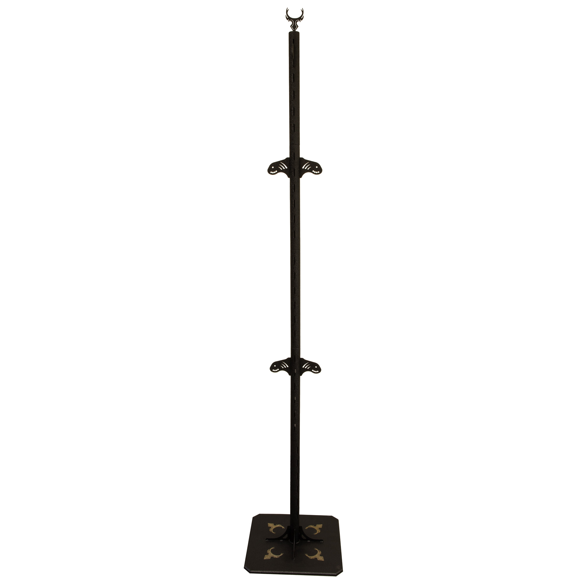 SKULL HOOKER TROPHY TREE W/ 5 BRACKETS CUSTOMIZABLE DISPLAY