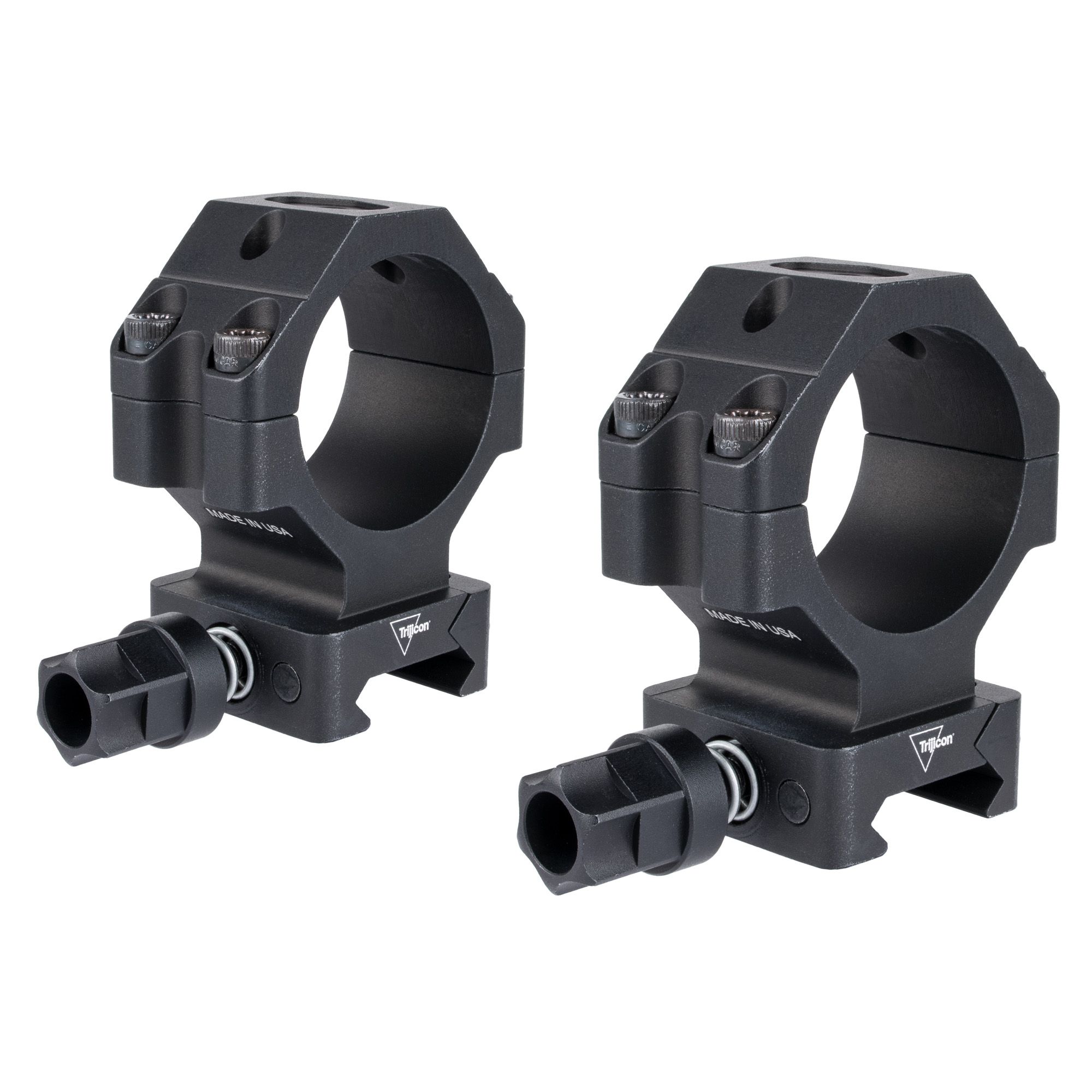 Trijicon AC22070 Scope Rings with Q-LOC Technology Matte Black 34mm High