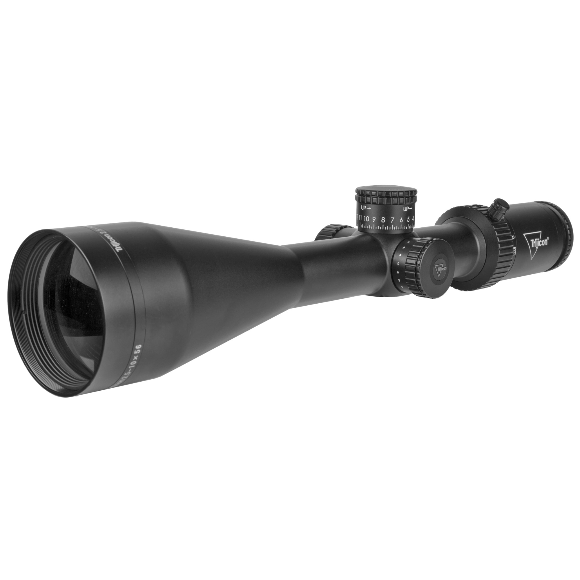Trijicon 2900028 Credo HX Satin Black 2.5-10x56mm 30mm Tube LED Illuminated Green MOA Precision Hunter Reticle