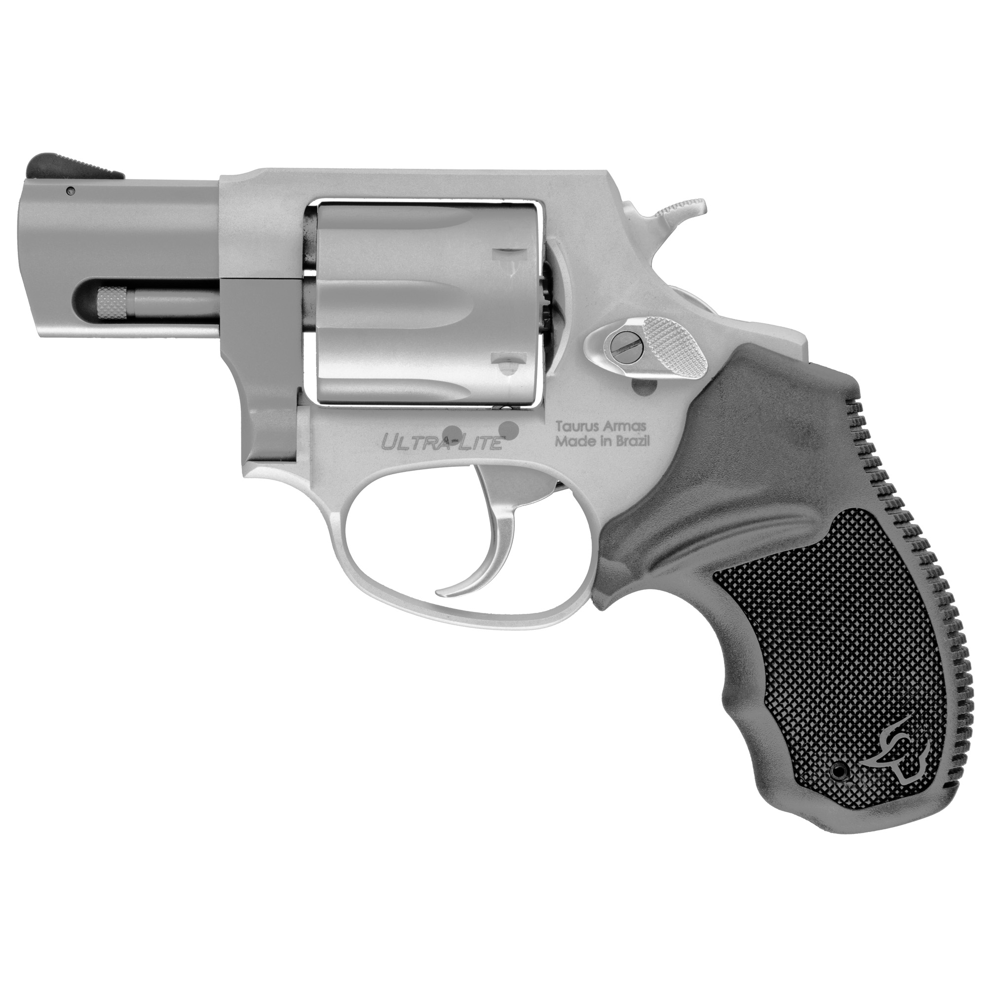Taurus 2-85629UL 856 Ultra-Lite *CA Compliant 38 Special 6rd 2” Matte Stainless Steel Black Rubber Grip