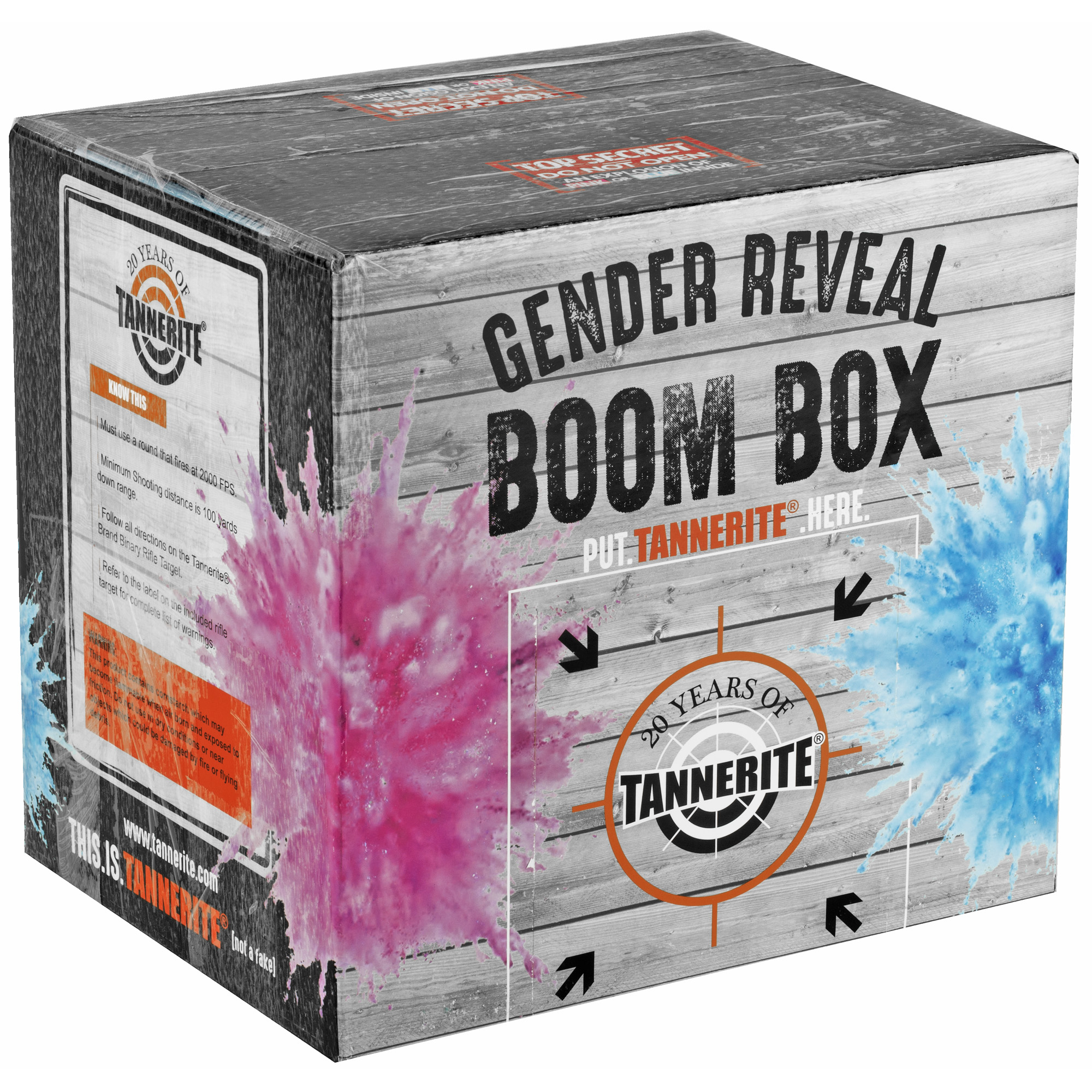Tannerite GRKB 1 Pound Target Blue Includes 10lbs Colored Powder 1 Target