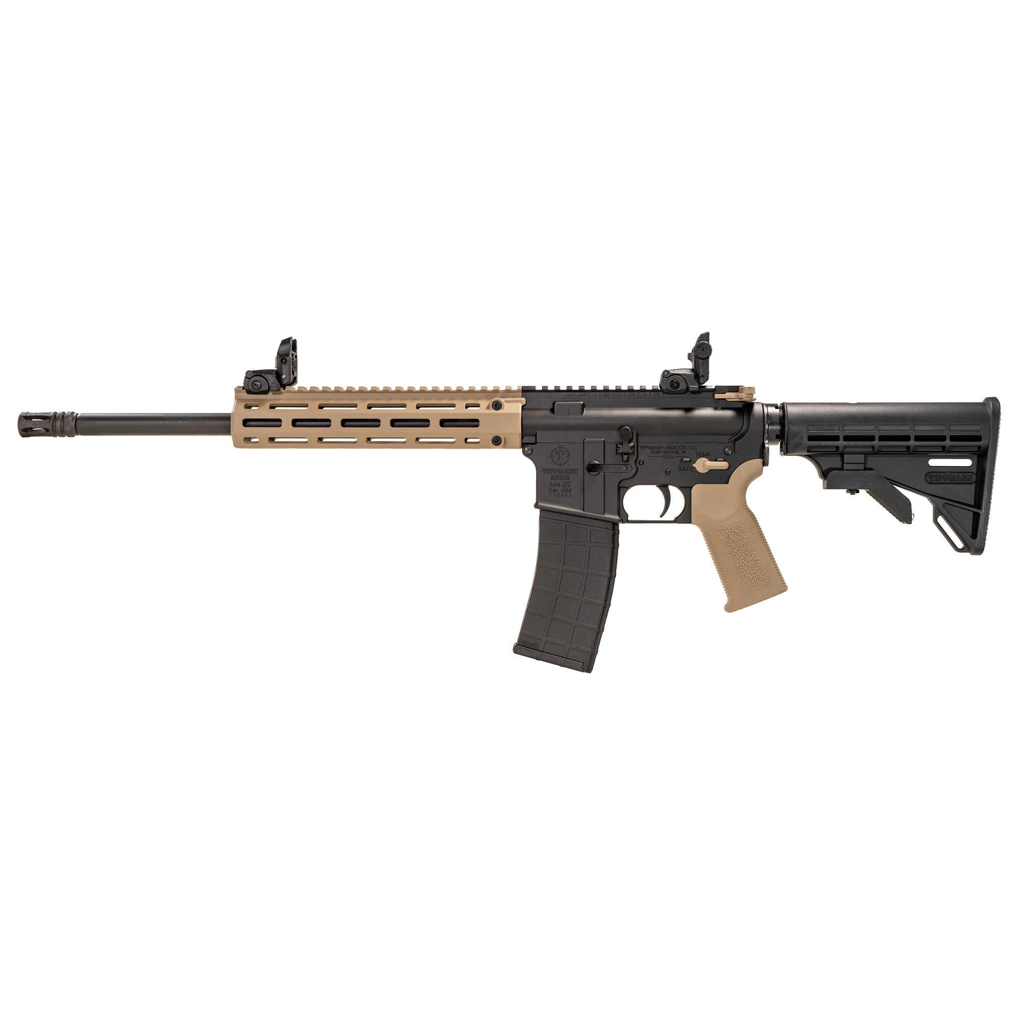 TIPPMANN M4-22 PRO 16” 22LR BLK/FDE
